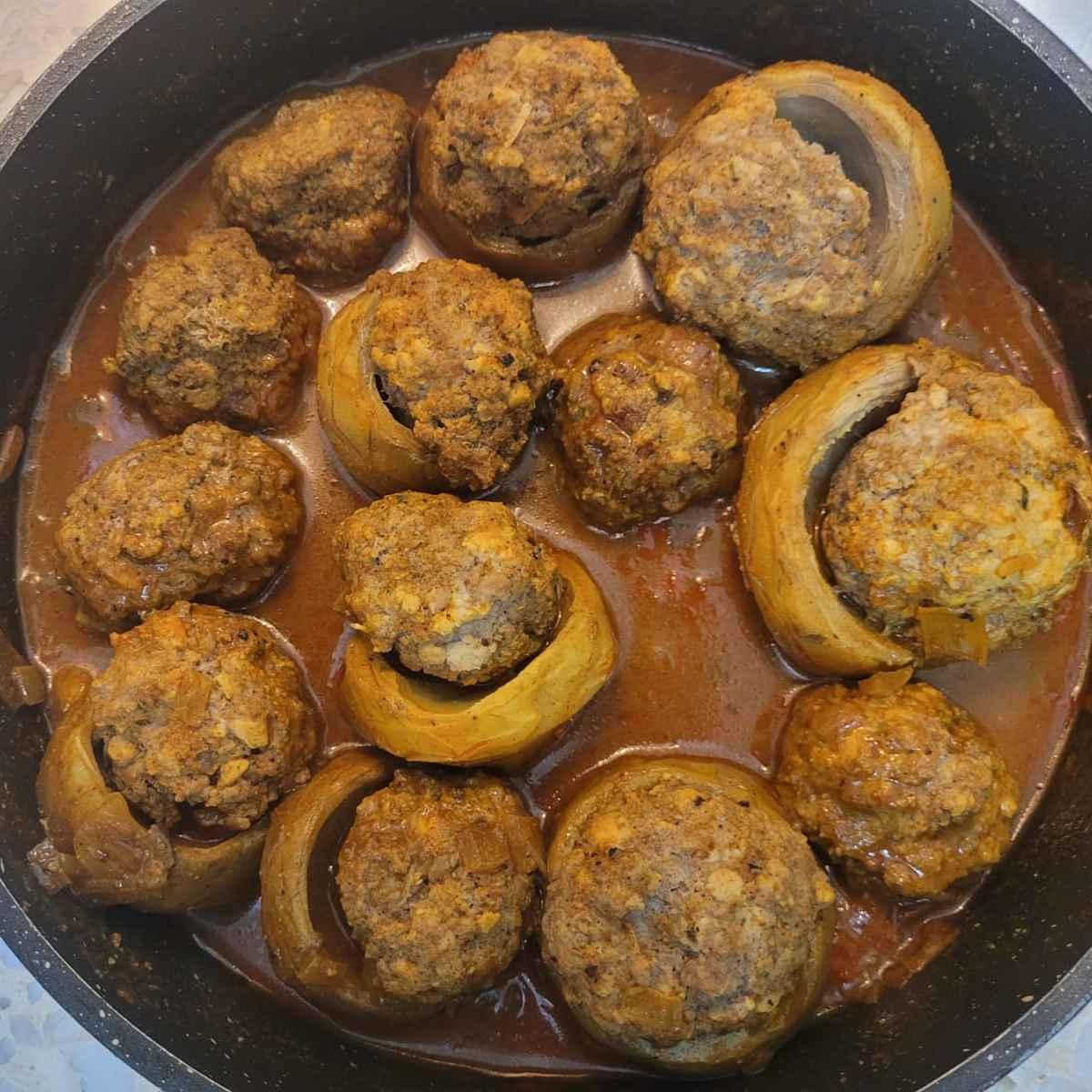 קציצות ארטישוק עם בשר בקר