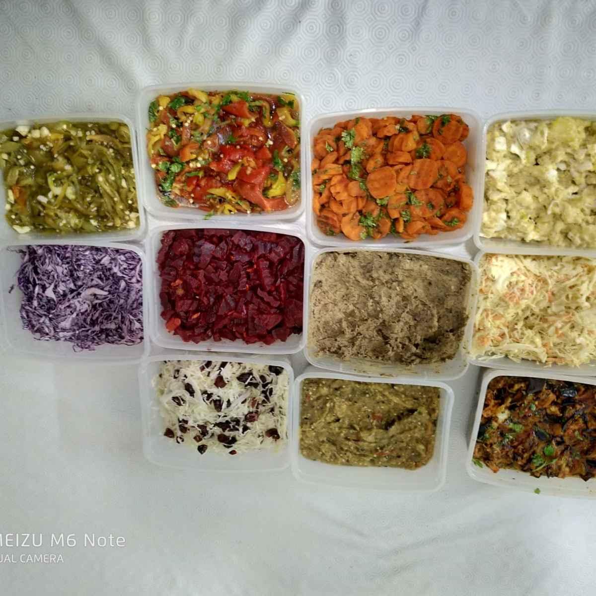קוביות חציל מטוגן ברוטב