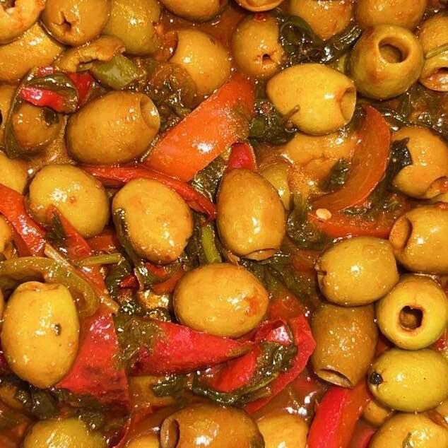 ‏זיתים מרוקאים חריפים