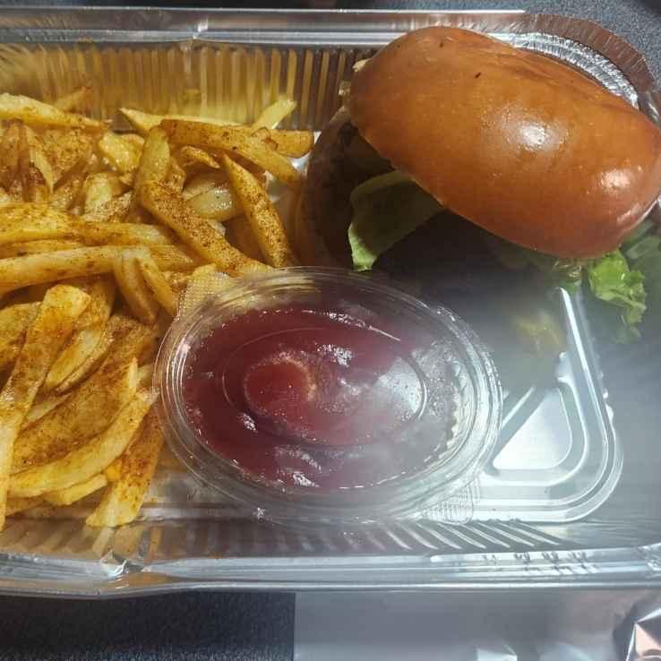 המבורגר ביתי שניצל חזה עוף 