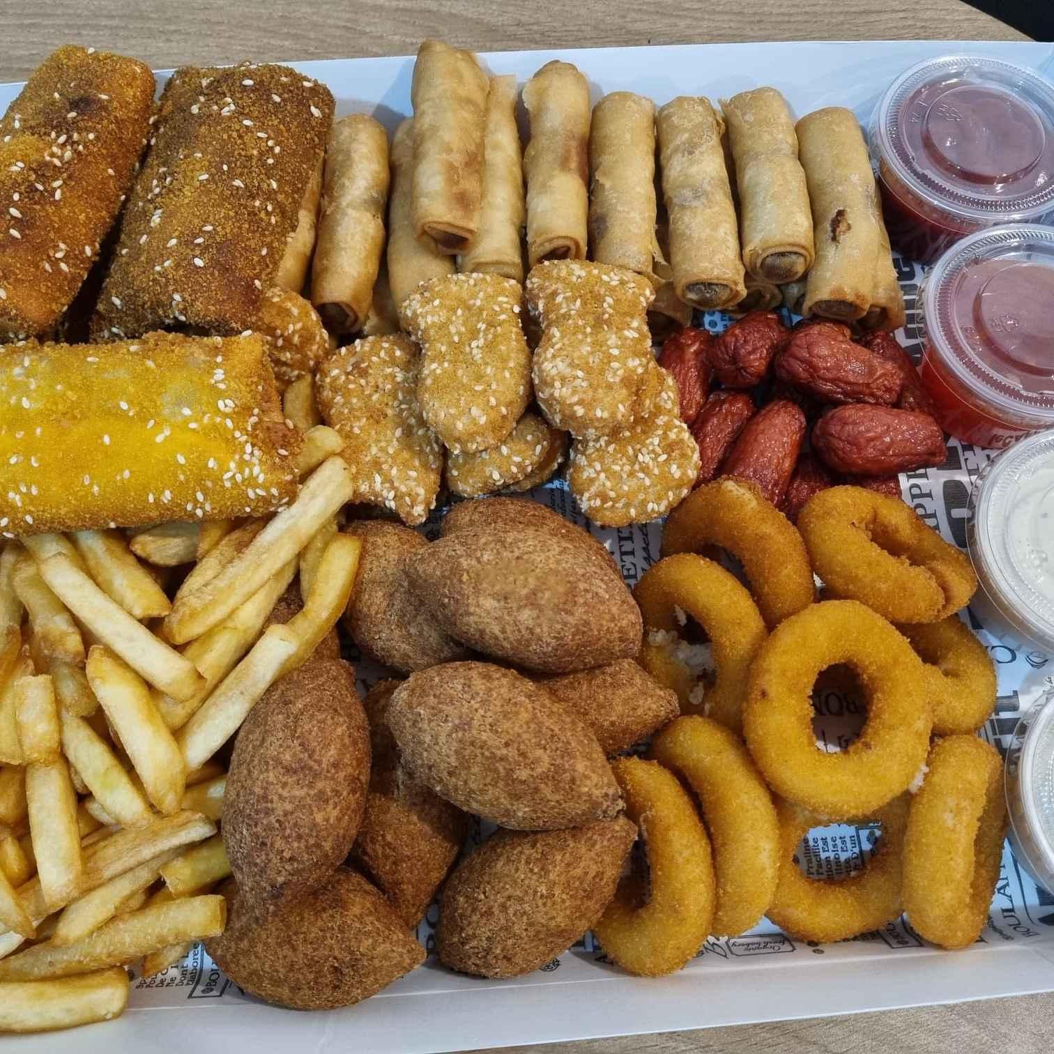 פלטת מטוגנים עשירה